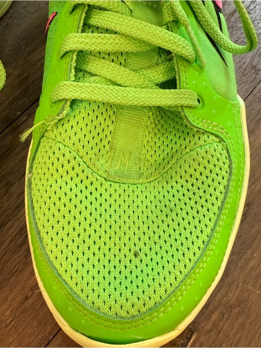 Nike Ja 2‎ Nightmare Basketball Shoes Green Pink Men's Size 9.5 IB8235-300